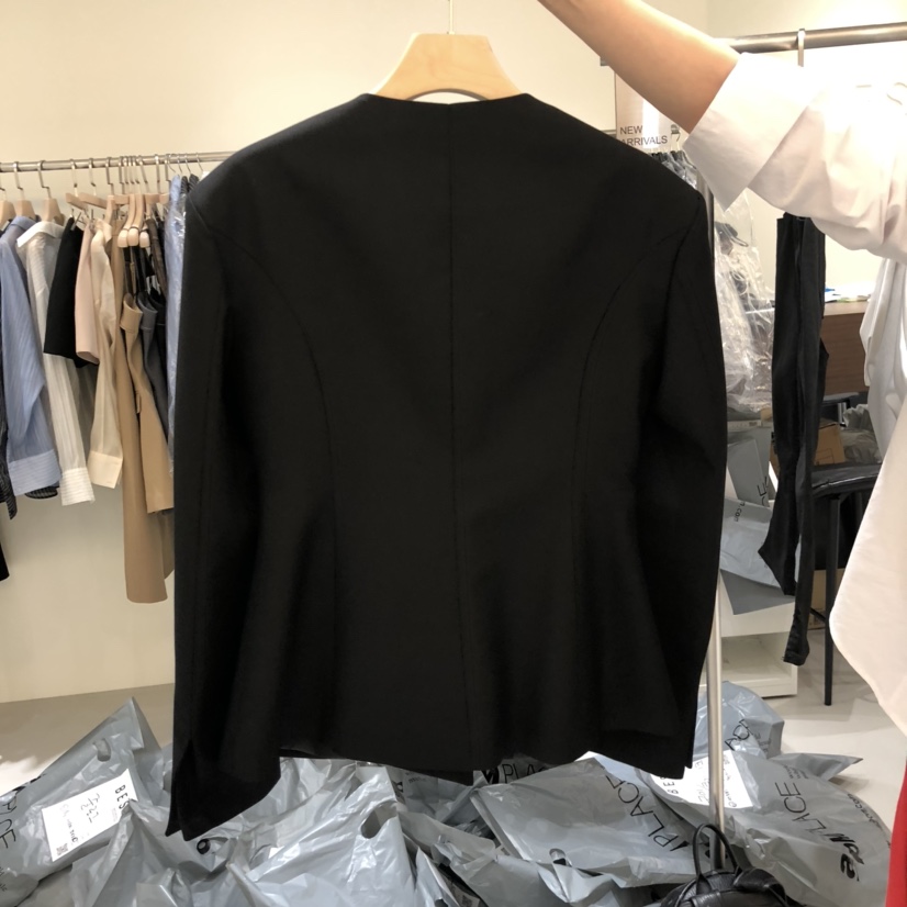 BES東大門㊣實拍女裝新品熱賣休閑時尚人氣推薦夾克不含配飾BES SEOUL夾克