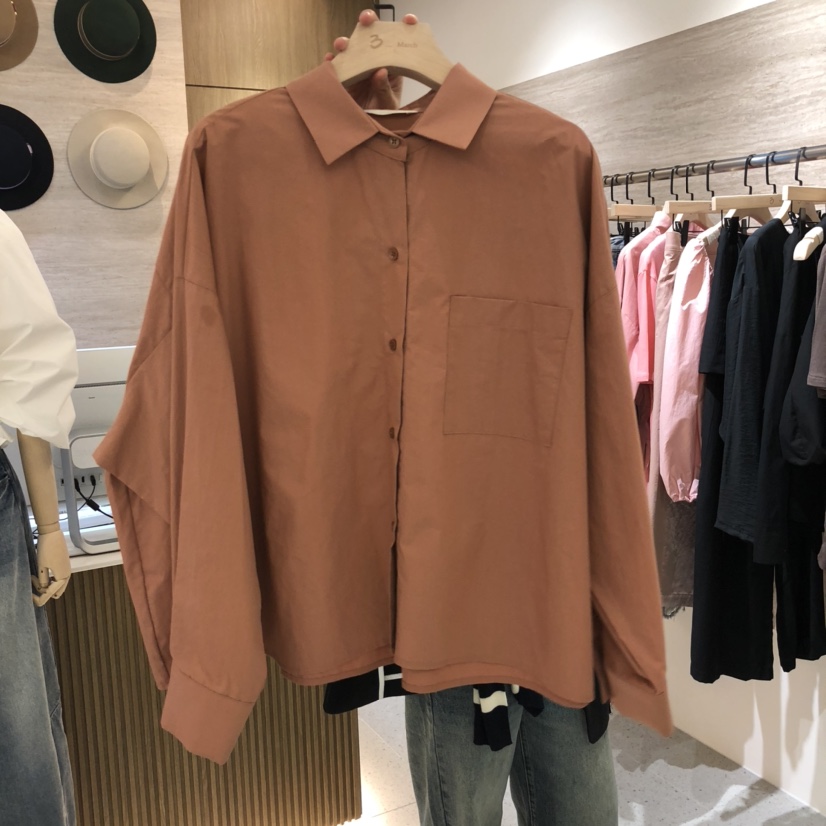 BISHOP東大門㊣直郵女裝新品25秋冬時尚真品人氣襯衫蕾絲衫BISHOP襯衫/蕾絲衫圖色4