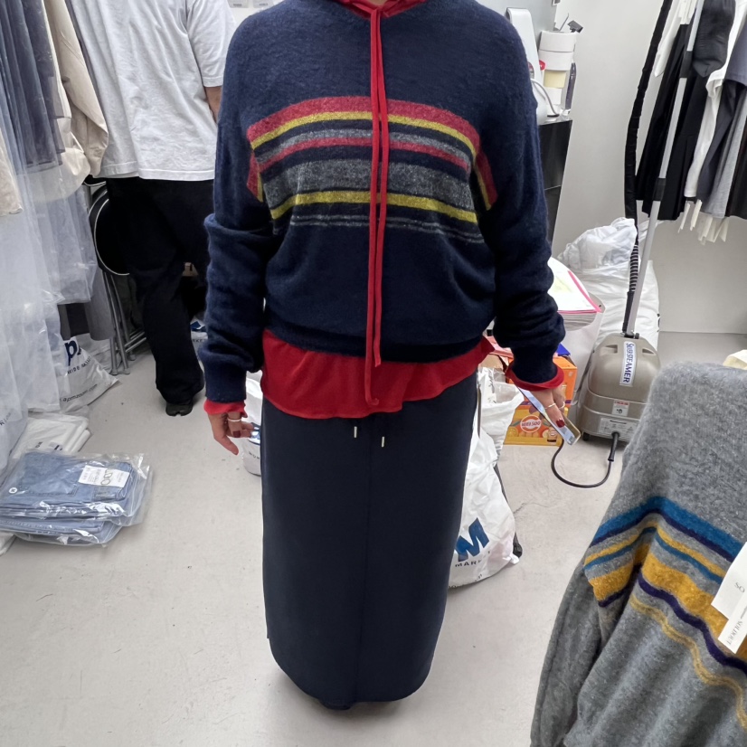 SOLD OUT東大門㊣代購女士新品休閑人氣推薦熱賣針織衫V領SOLD OUT針織衫圖色1