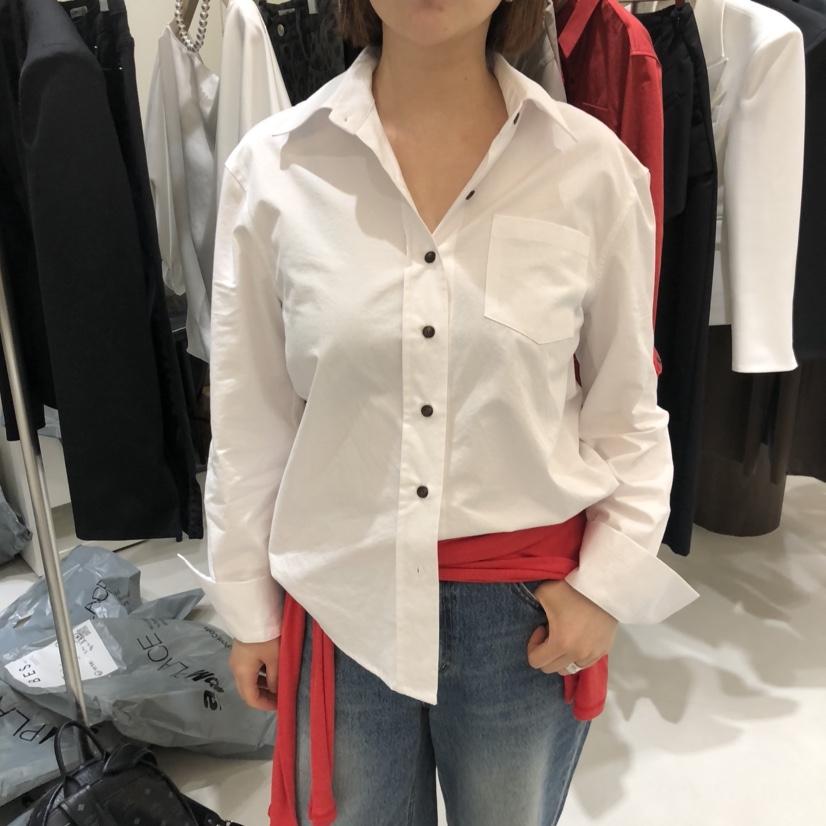 BES韓國直郵㊣女士新款25秋冬人氣推薦真品休閑時尚襯衫蕾絲衫BES SEOUL襯衫/蕾絲衫圖色2