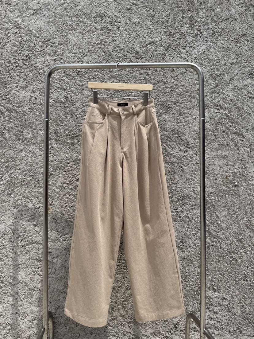 LIMLIMLIM韓國直郵㊣女士新品25秋冬熱賣職業推薦休閑褲棉質LIM LIM LIM休閑褲圖色1