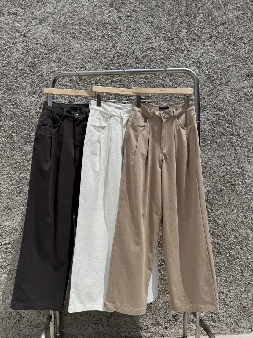 LIMLIMLIM韓國直郵㊣女士新品25秋冬熱賣職業推薦休閑褲棉質LIM LIM LIM休閑褲圖色3左二色