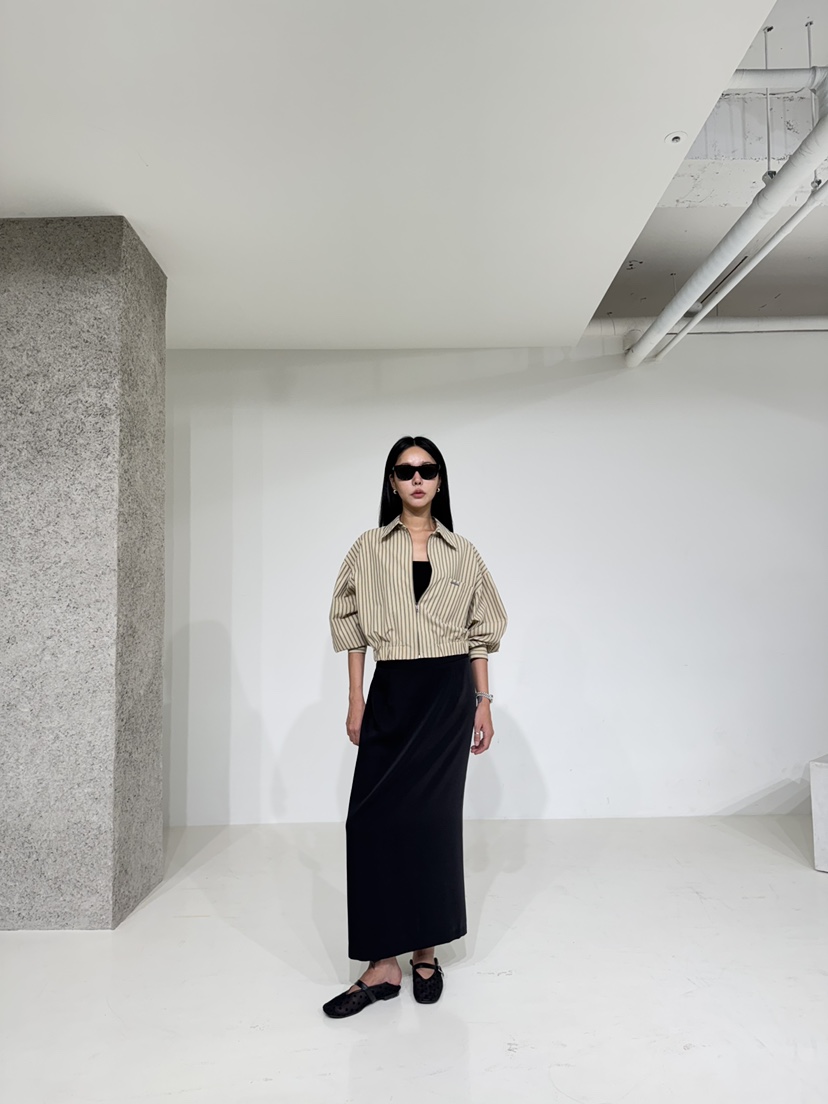 LIMLIMLIM韓國代購㊣女裝新品25秋冬休閑真品推薦職業夾克條紋LIM LIM LIM夾克