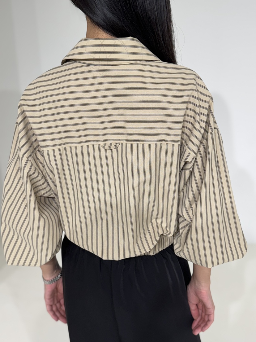 LIMLIMLIM韓國代購㊣女裝新品25秋冬休閑真品推薦職業夾克條紋LIM LIM LIM夾克