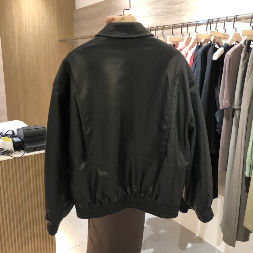 BISHOP韓國直郵㊣女裝新品人氣休閑真品職業熱賣推薦皮衣皮革BISHOP皮衣