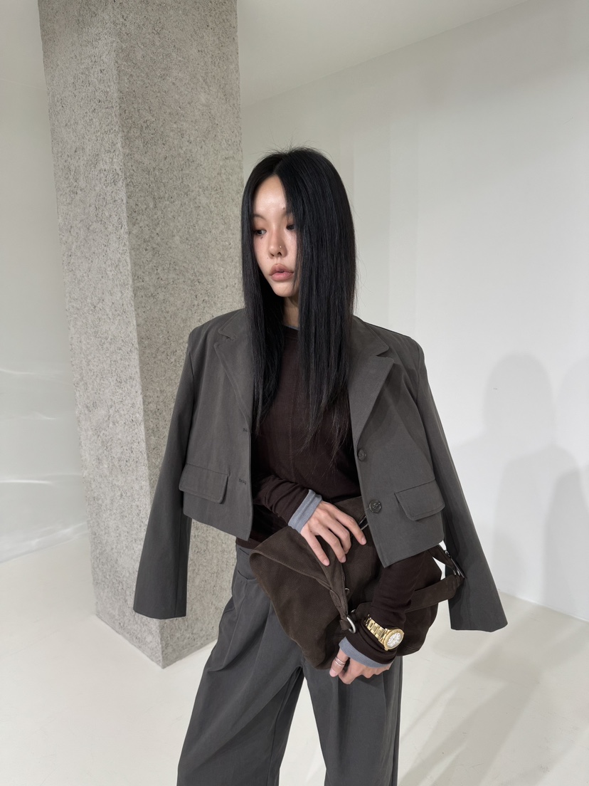 LIMLIMLIM東大門㊣直郵女裝新款推薦真品熱賣人氣休閑25秋冬夾克LIM LIM LIM夾克圖色2
