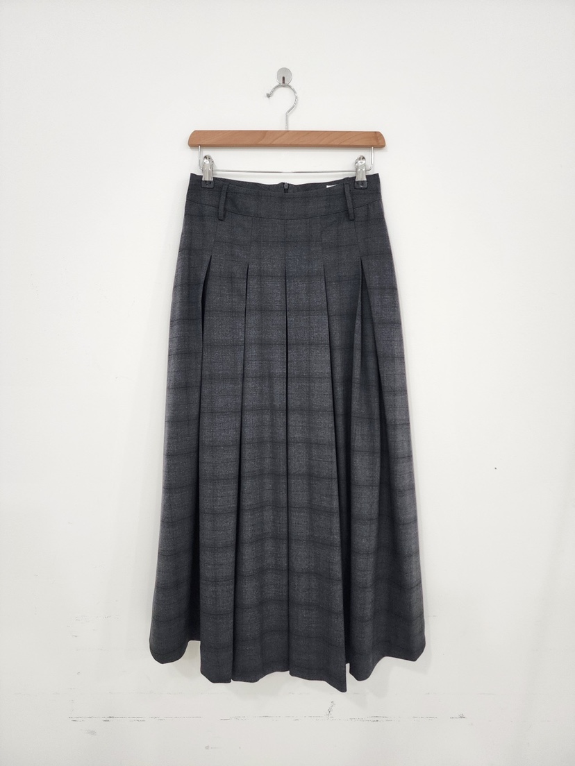 LE MIU東大門㊣代購女裝新品真品25秋冬休閑時尚人氣熱賣長裙LE_MIU長裙圖色2
