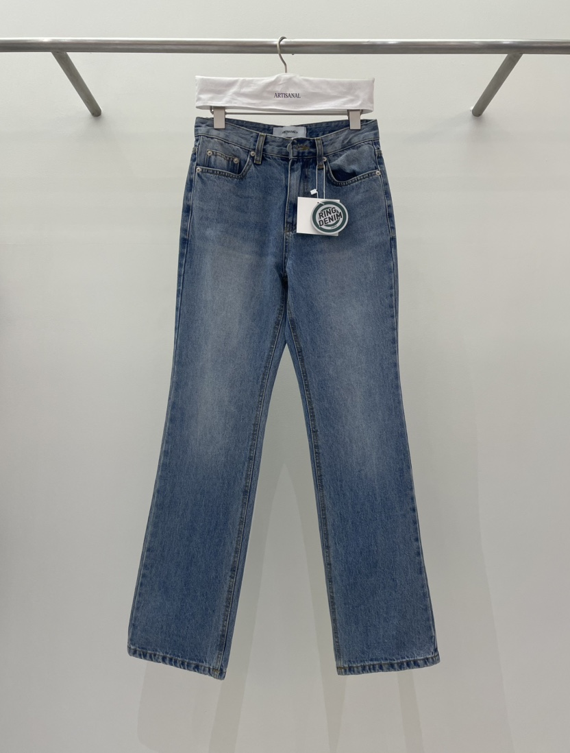 ARTISANAL東大門㊣代購女裝新款人氣推薦時尚休閑牛仔褲修身ARTISANAL牛仔褲圖色1