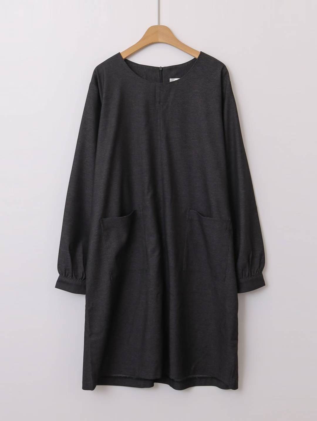 WHITE BEAR東大門㊣實拍女裝新品職業真品時尚休閑推薦連衣裙WHITE BEAR連衣裙圖色2黑色