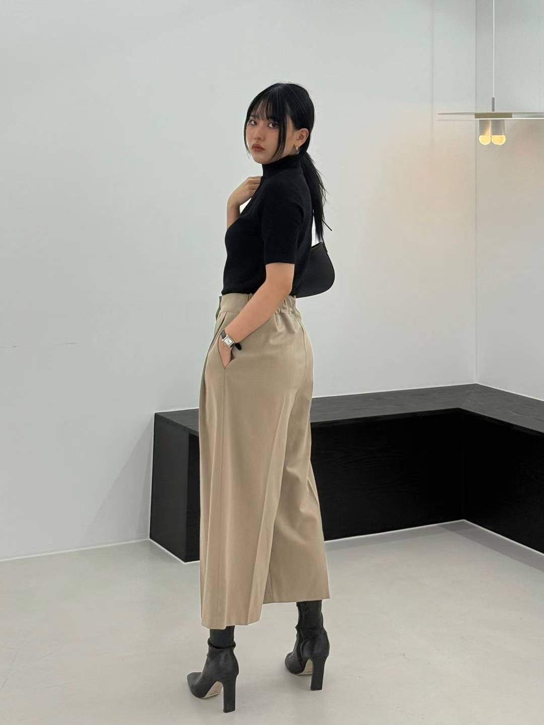 TINT東大門㊣實拍女裝新款職業25秋夏人氣推薦真品熱賣休閑褲TINT休閑褲