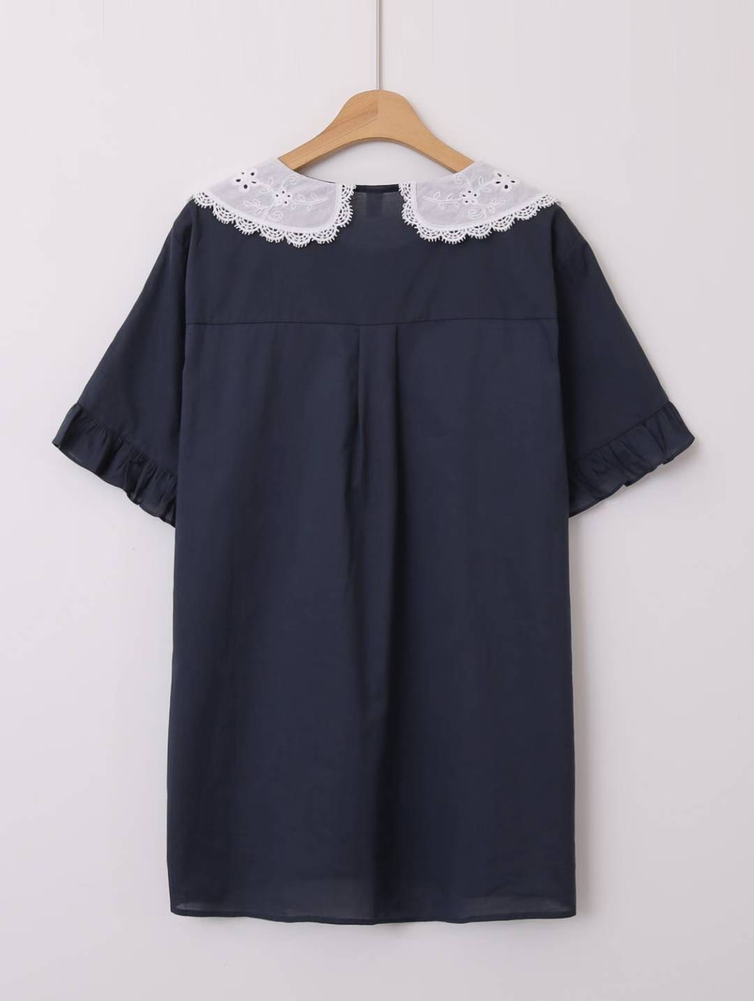 WHITE BEAR東大門㊣代購女士新品休閑職業人氣真品襯衫蕾絲衫WHITE BEAR襯衫/蕾絲衫