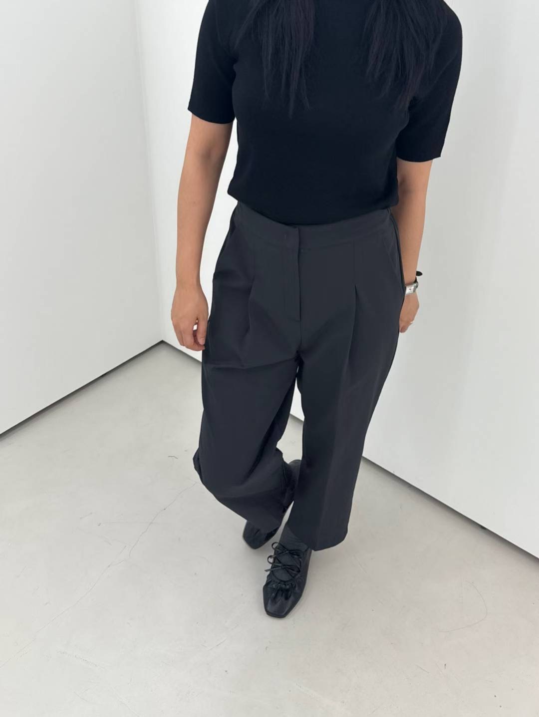 TINT韓國直郵㊣女士新款熱賣25秋夏時尚職業休閑推薦休閑褲TINT休閑褲圖色1