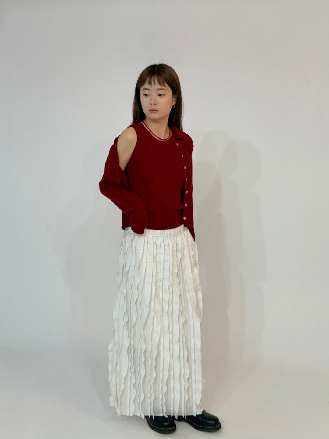 THEBARN東大門㊣直郵女裝新款人氣職業熱賣休閑套裝套裝開衫THEBARN套裝圖色4