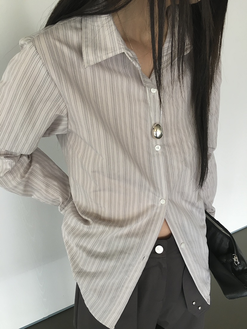 MONDAYMORING東大門㊣實拍女裝新品25秋冬熱賣職業襯衫蕾絲衫MONDAYMORING襯衫/蕾絲衫