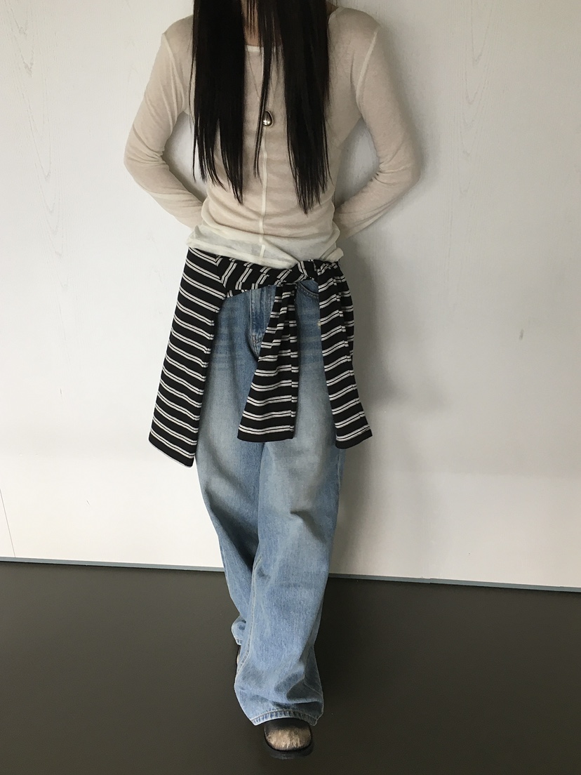 MONDAYMORING東大門㊣代購女士新款職業真品時尚長袖T恤羊毛MONDAYMORING長袖T恤