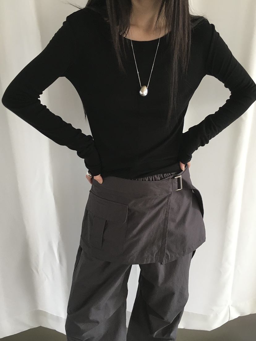 MONDAYMORING東大門㊣代購女士新款職業真品時尚長袖T恤羊毛MONDAYMORING長袖T恤