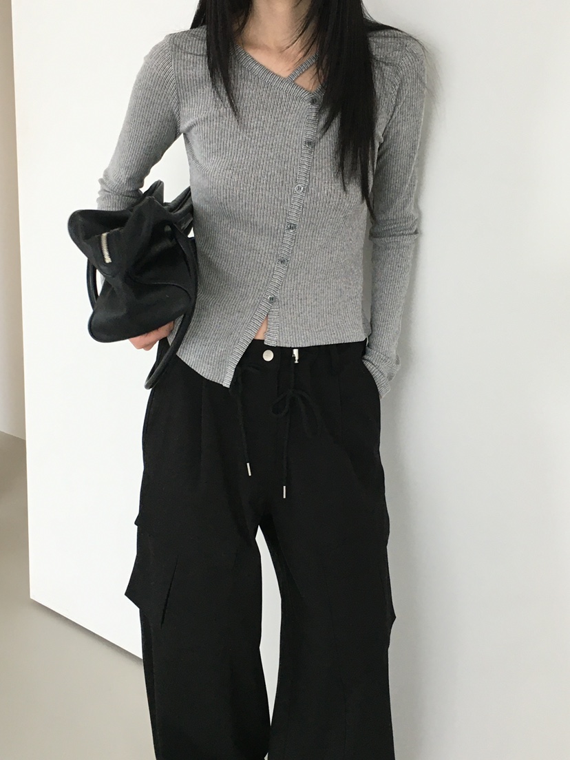 MONDAYMORING韓國代購㊣女士新款時尚人氣推薦熱賣休閑長袖T恤MONDAYMORING長袖T恤