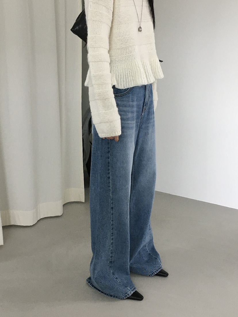 MONDAYMORING東大門㊣代購女士新品人氣真品熱賣推薦牛仔褲MONDAYMORING牛仔褲