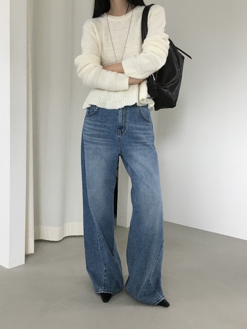 MONDAYMORING東大門㊣代購女士新品人氣真品熱賣推薦牛仔褲MONDAYMORING牛仔褲