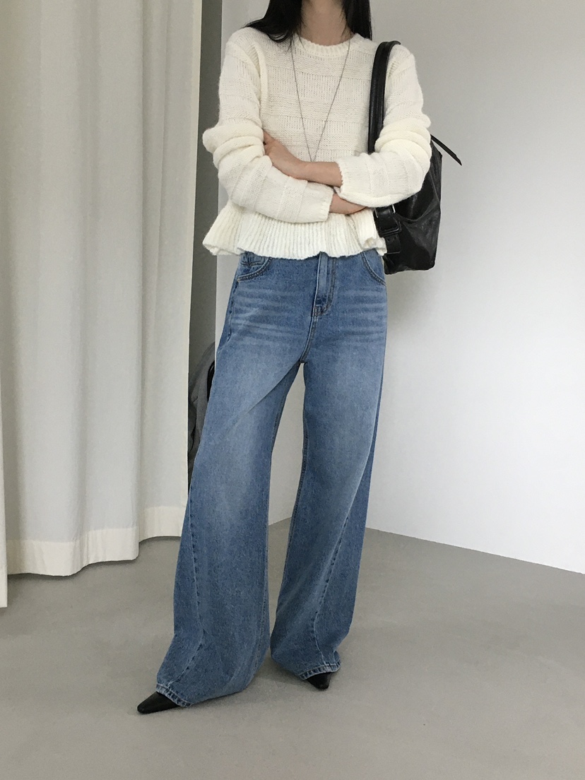 MONDAYMORING東大門㊣代購女士新品人氣真品熱賣推薦牛仔褲MONDAYMORING牛仔褲