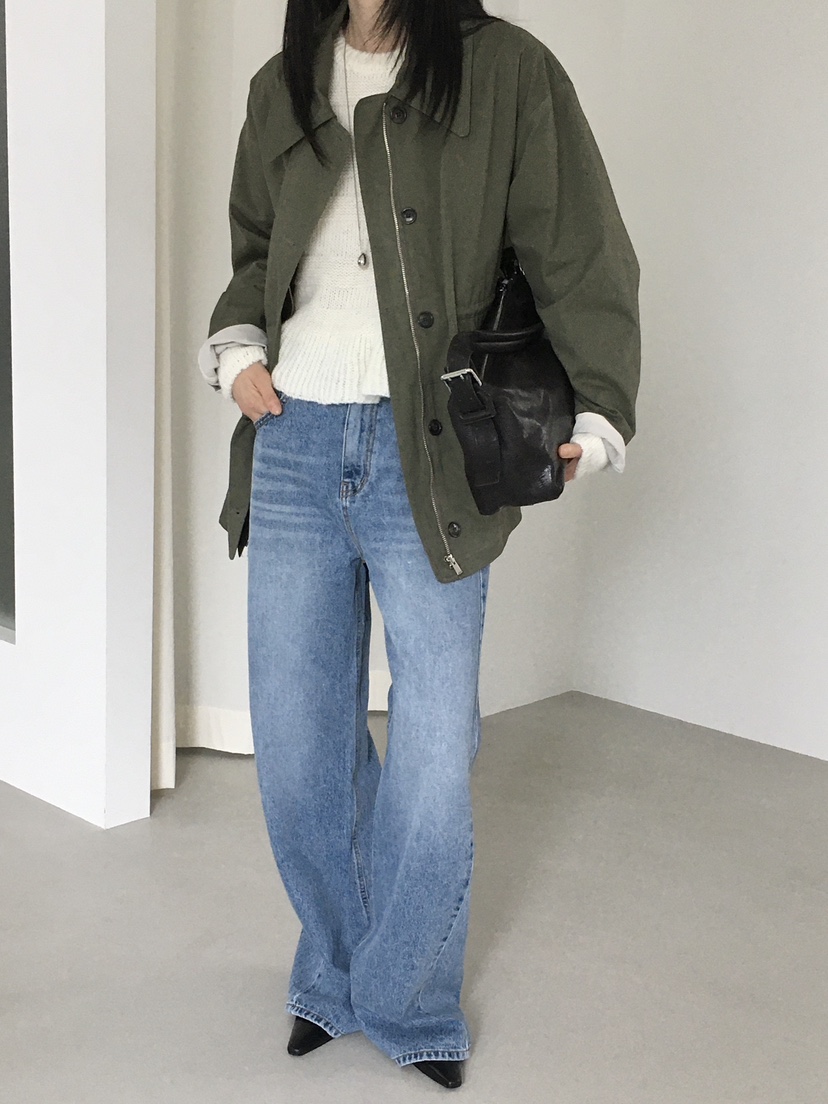 MONDAYMORING東大門㊣代購女士新品人氣真品熱賣推薦牛仔褲MONDAYMORING牛仔褲