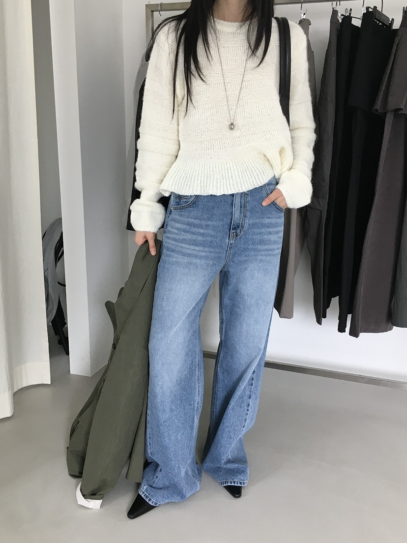 MONDAYMORING東大門㊣代購女士新品人氣真品熱賣推薦牛仔褲MONDAYMORING牛仔褲