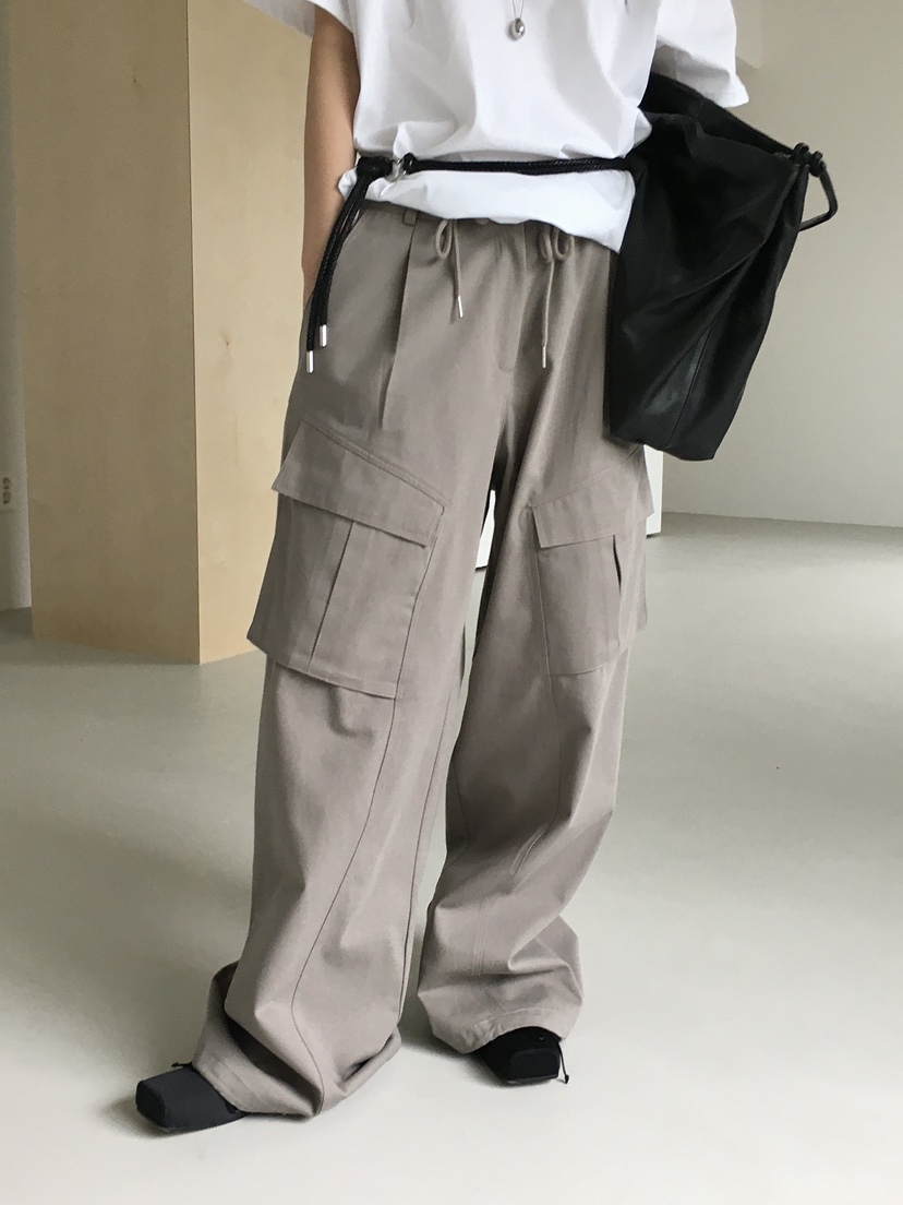 MONDAYMORING韓國代購㊣女士新品時尚休閑推薦人氣25秋冬休閑褲MONDAYMORING休閑褲