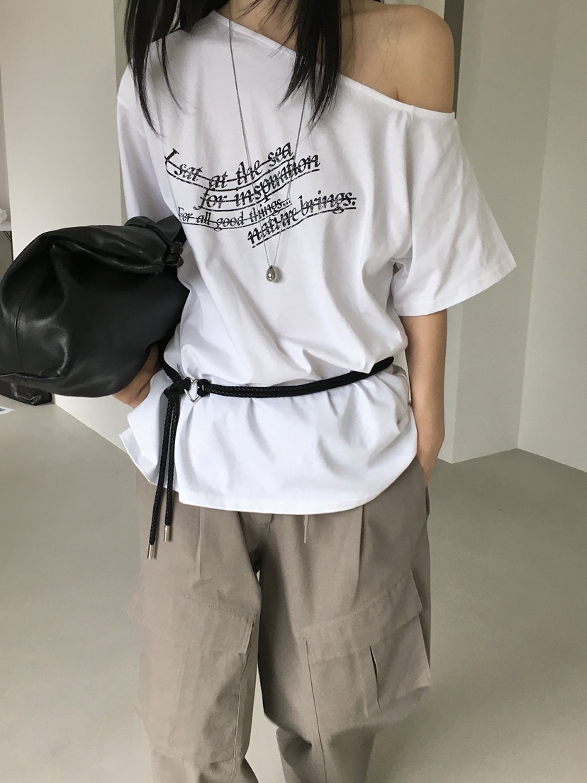 MONDAYMORING韓國直郵㊣女士新款休閑時尚真品職業25秋冬T恤MONDAYMORINGT恤