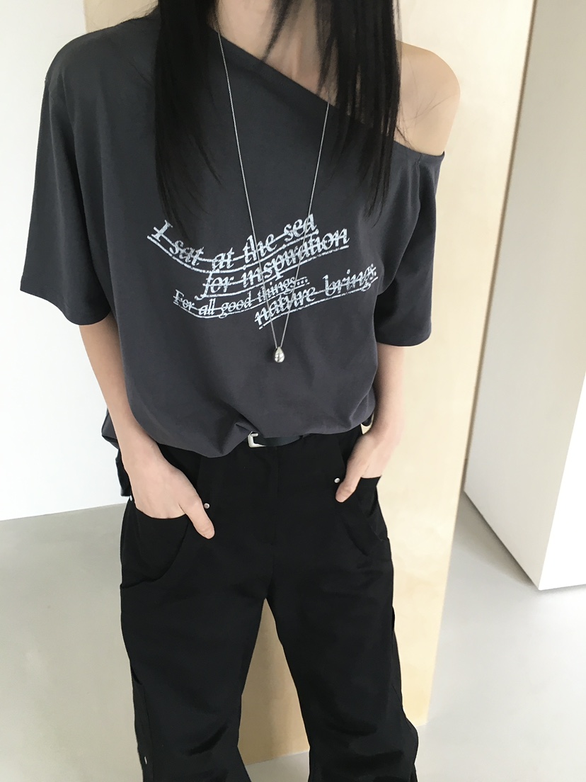 MONDAYMORING韓國直郵㊣女士新款休閑時尚真品職業25秋冬T恤MONDAYMORINGT恤