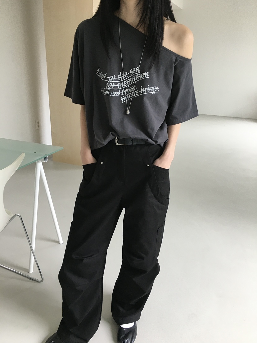 MONDAYMORING韓國直郵㊣女士新款休閑時尚真品職業25秋冬T恤MONDAYMORINGT恤