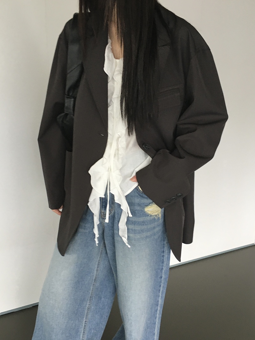 MONDAYMORING東大門㊣代購女士新品人氣時尚真品25秋冬夾克MONDAYMORING夾克