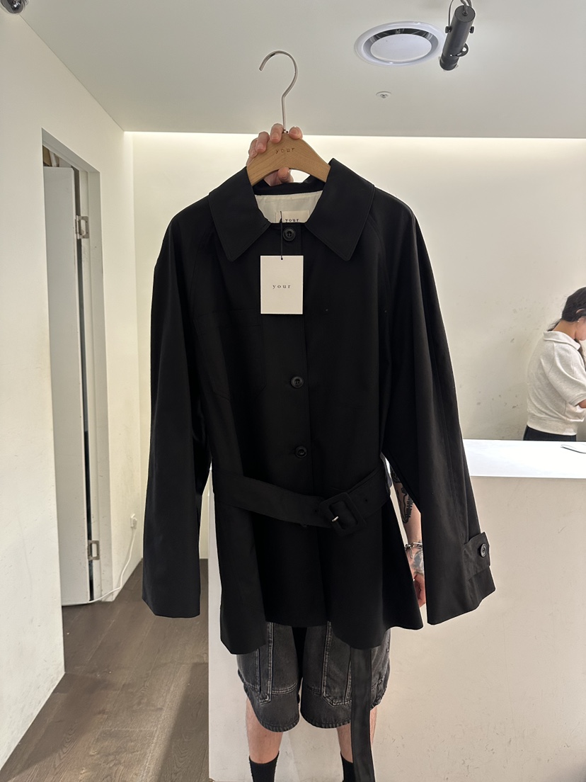 YOUR-P東大門㊣代購女士新款熱賣真品時尚推薦25秋冬夾克含腰帶YOUR-P夾克圖色3