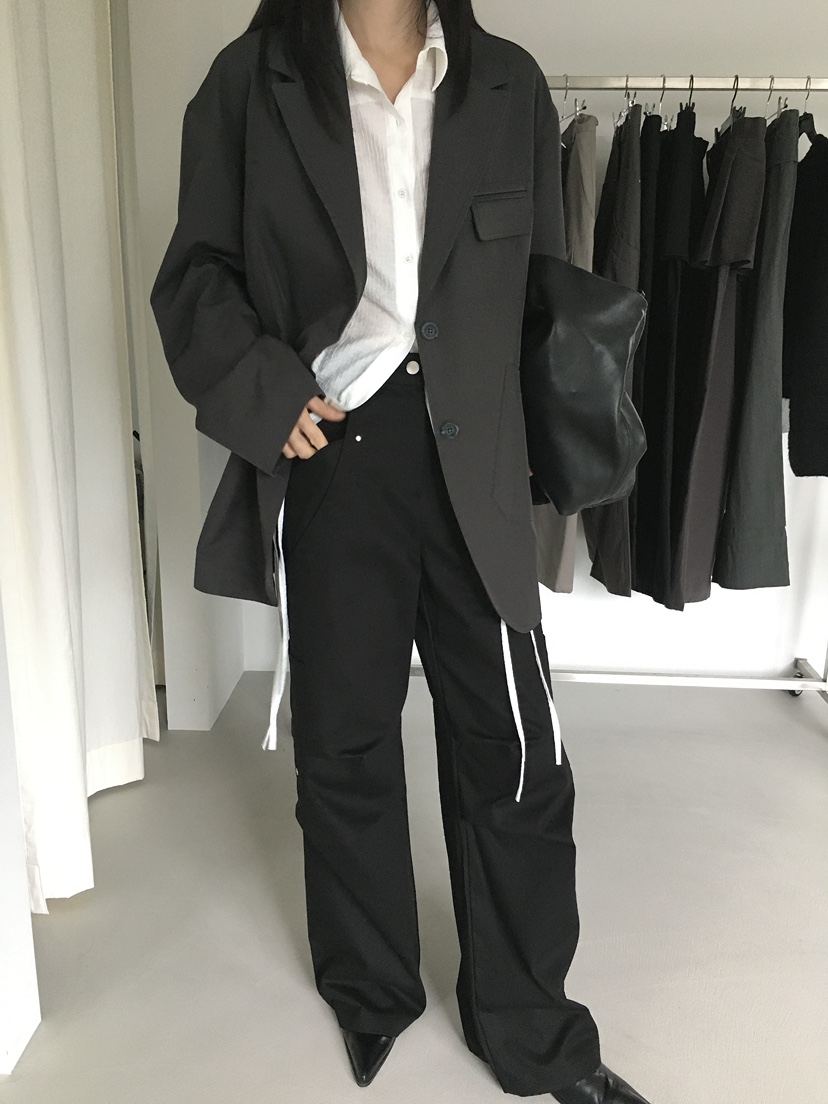 MONDAYMORING東大門㊣代購女士新款休閑25秋冬推薦職業休閑褲MONDAYMORING休閑褲