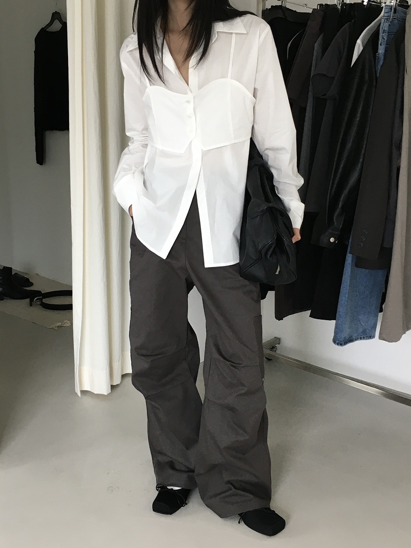 MONDAYMORING東大門㊣代購女士新款休閑25秋冬推薦職業休閑褲MONDAYMORING休閑褲