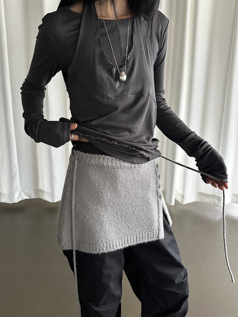 MONDAYMORING東大門㊣直郵女士新品熱賣時尚推薦吊帶背心羊毛MONDAYMORING吊帶/背心