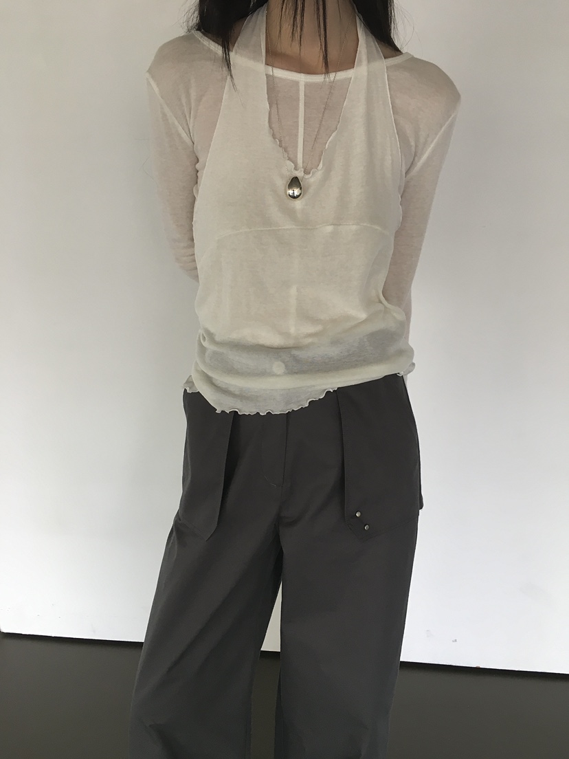 MONDAYMORING東大門㊣直郵女士新品熱賣時尚推薦吊帶背心羊毛MONDAYMORING吊帶/背心
