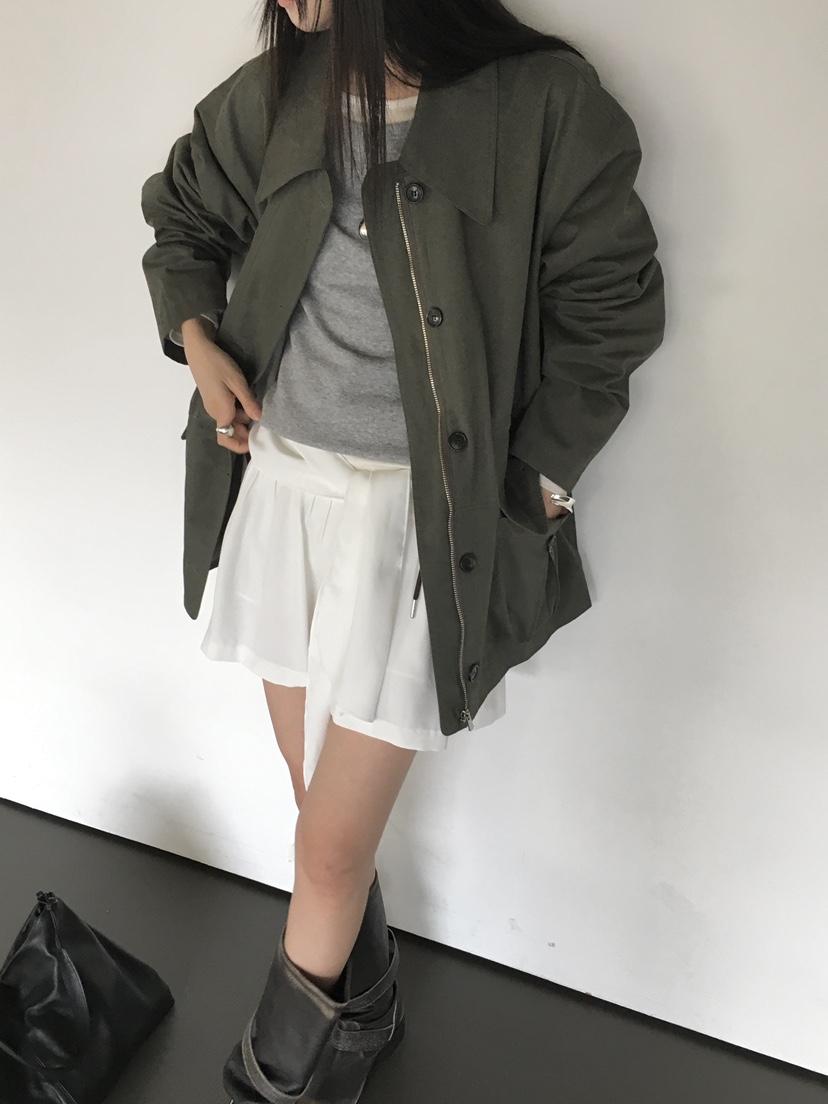 MONDAYMORING東大門㊣直郵女裝新款熱賣25秋冬人氣推薦夾克MONDAYMORING夾克