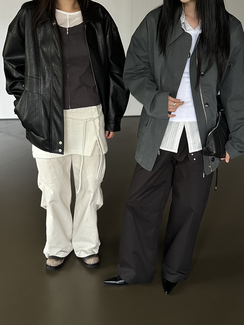 MONDAYMORING東大門㊣直郵女裝新款熱賣25秋冬人氣推薦夾克MONDAYMORING夾克
