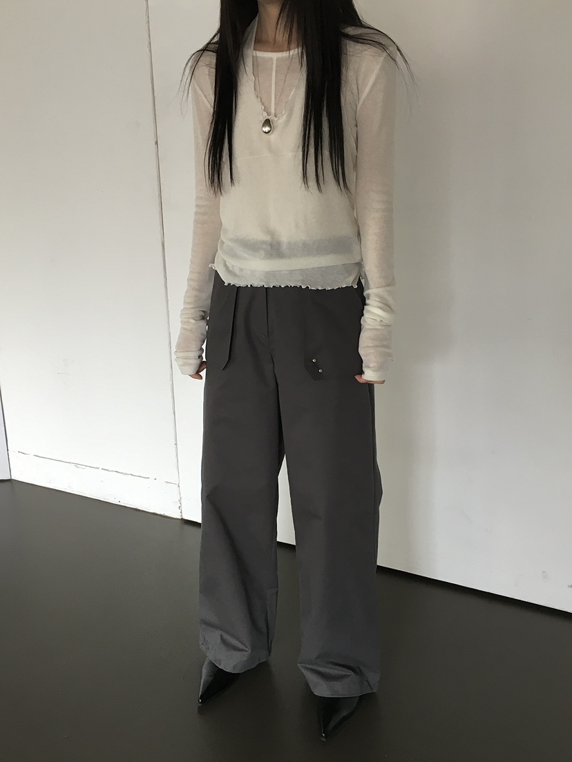 MONDAYMORING東大門㊣實拍女裝新款熱賣25秋冬休閑褲緊身褲MONDAYMORING休閑褲