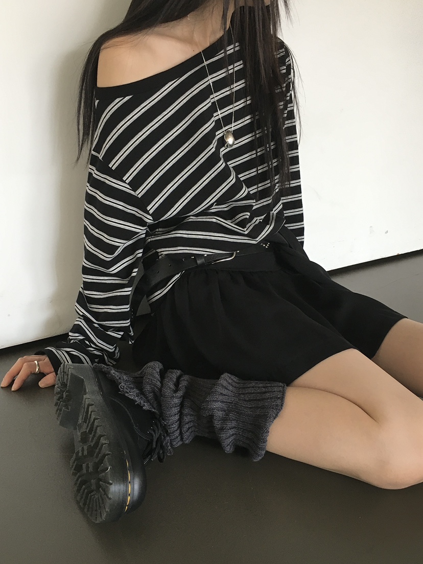 MONDAYMORING韓國直郵㊣女士新款時尚休閑推薦25秋冬職業T恤MONDAYMORINGT恤