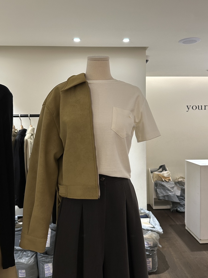 YOUR-P東大門㊣代購女裝新品人氣推薦熱賣職業25秋冬時尚T恤YOUR-PT恤圖色1