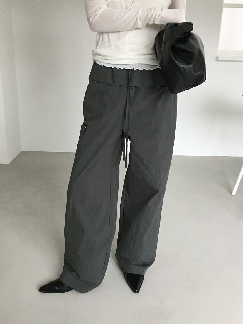 MONDAYMORING東大門㊣代購女士新款熱賣時尚推薦25秋冬休閑褲MONDAYMORING休閑褲