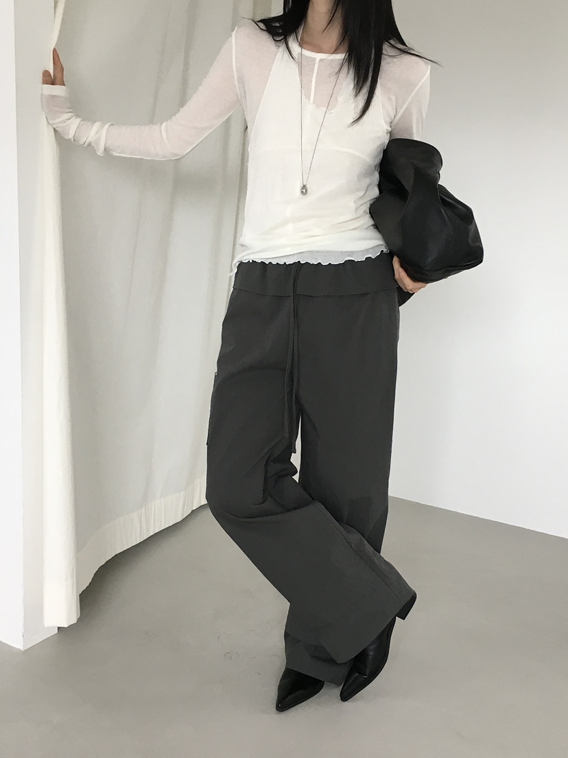 MONDAYMORING東大門㊣代購女士新款熱賣時尚推薦25秋冬休閑褲MONDAYMORING休閑褲
