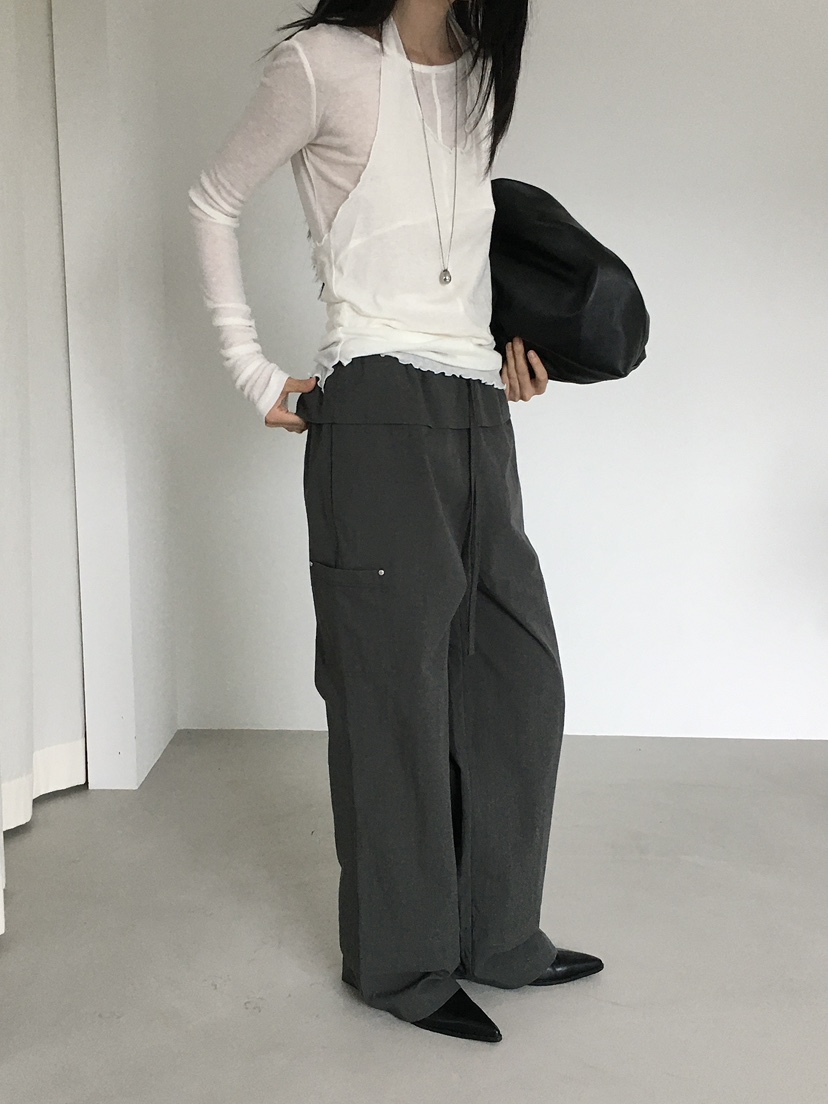 MONDAYMORING東大門㊣代購女士新款熱賣時尚推薦25秋冬休閑褲MONDAYMORING休閑褲