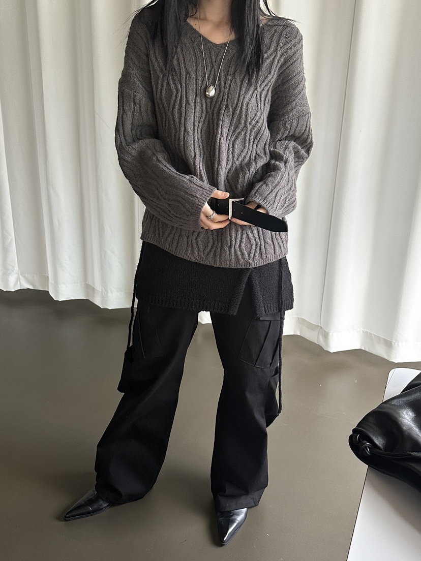 MONDAYMORING東大門㊣直郵女裝新款推薦熱賣真品毛衣羊毛羊駝MONDAYMORING毛衣