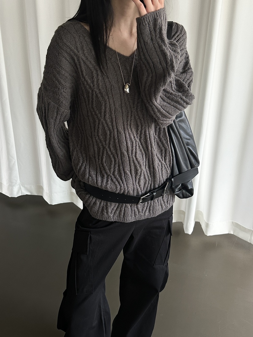 MONDAYMORING東大門㊣直郵女裝新款推薦熱賣真品毛衣羊毛羊駝MONDAYMORING毛衣