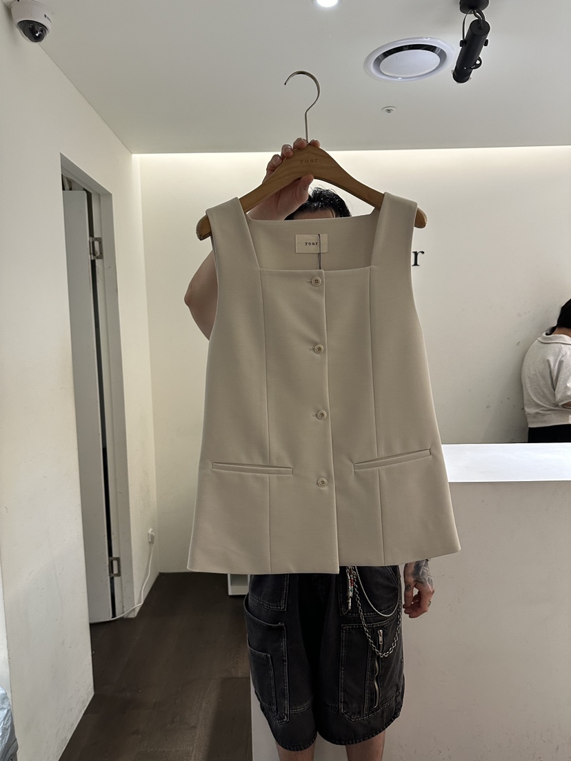 YOUR-P韓國代購㊣女士新款休閑熱賣人氣真品25秋冬馬甲不含包YOUR-P馬甲圖色2