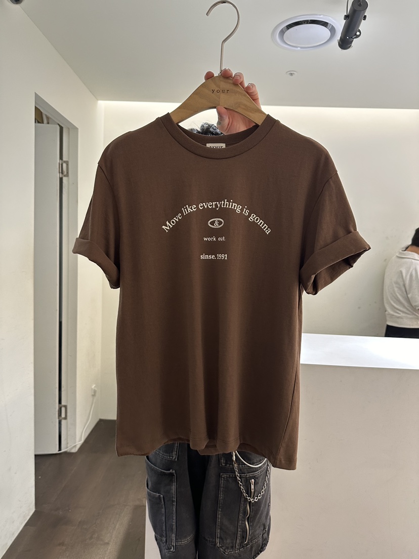 YOUR-P東大門㊣實拍女裝新品時尚職業人氣真品熱賣推薦T恤YOUR-PT恤圖色3