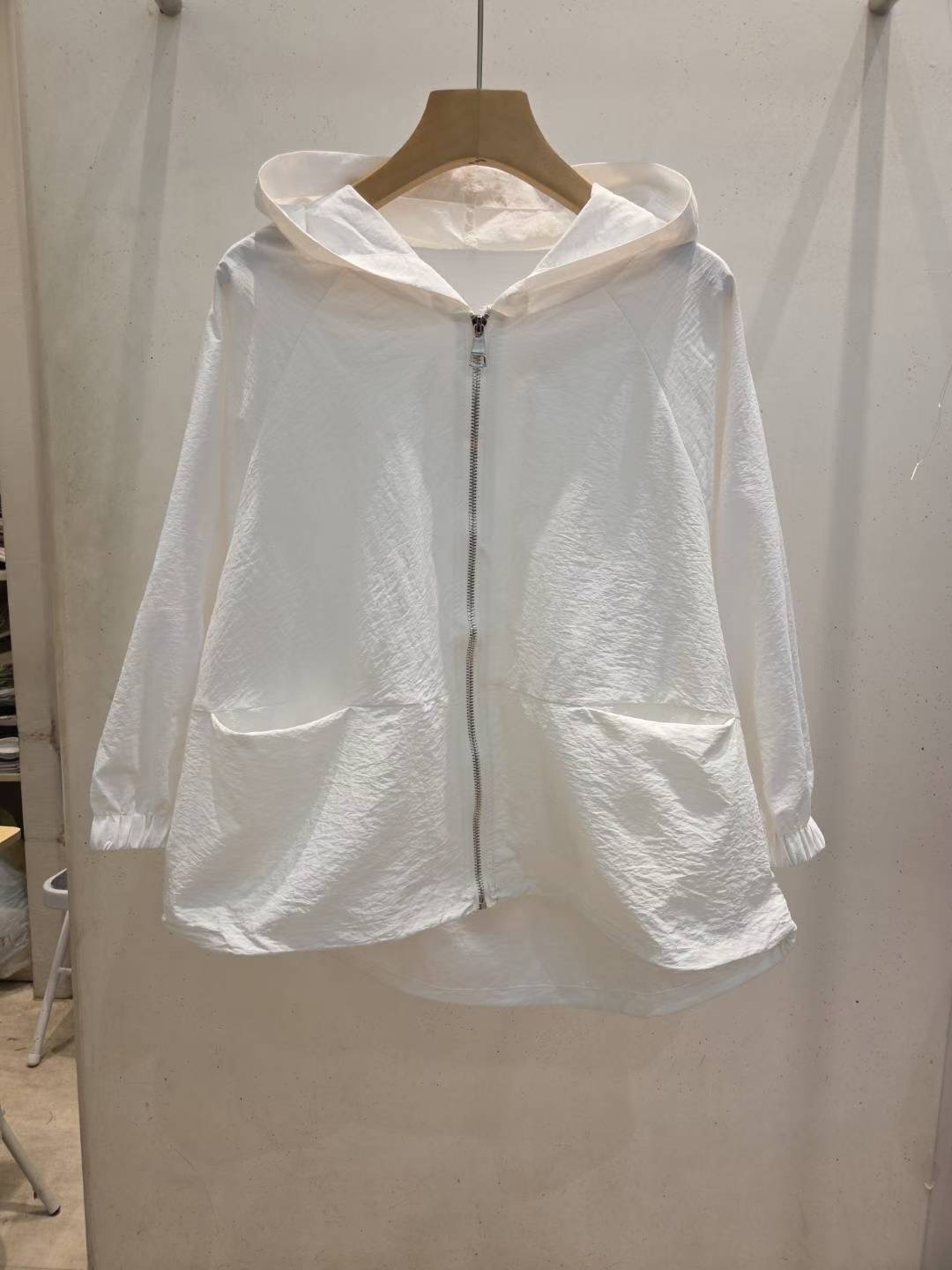 JAMES 제임스東大門㊣實拍女裝新品25秋冬真品職業夾克兜帽JAMES夾克