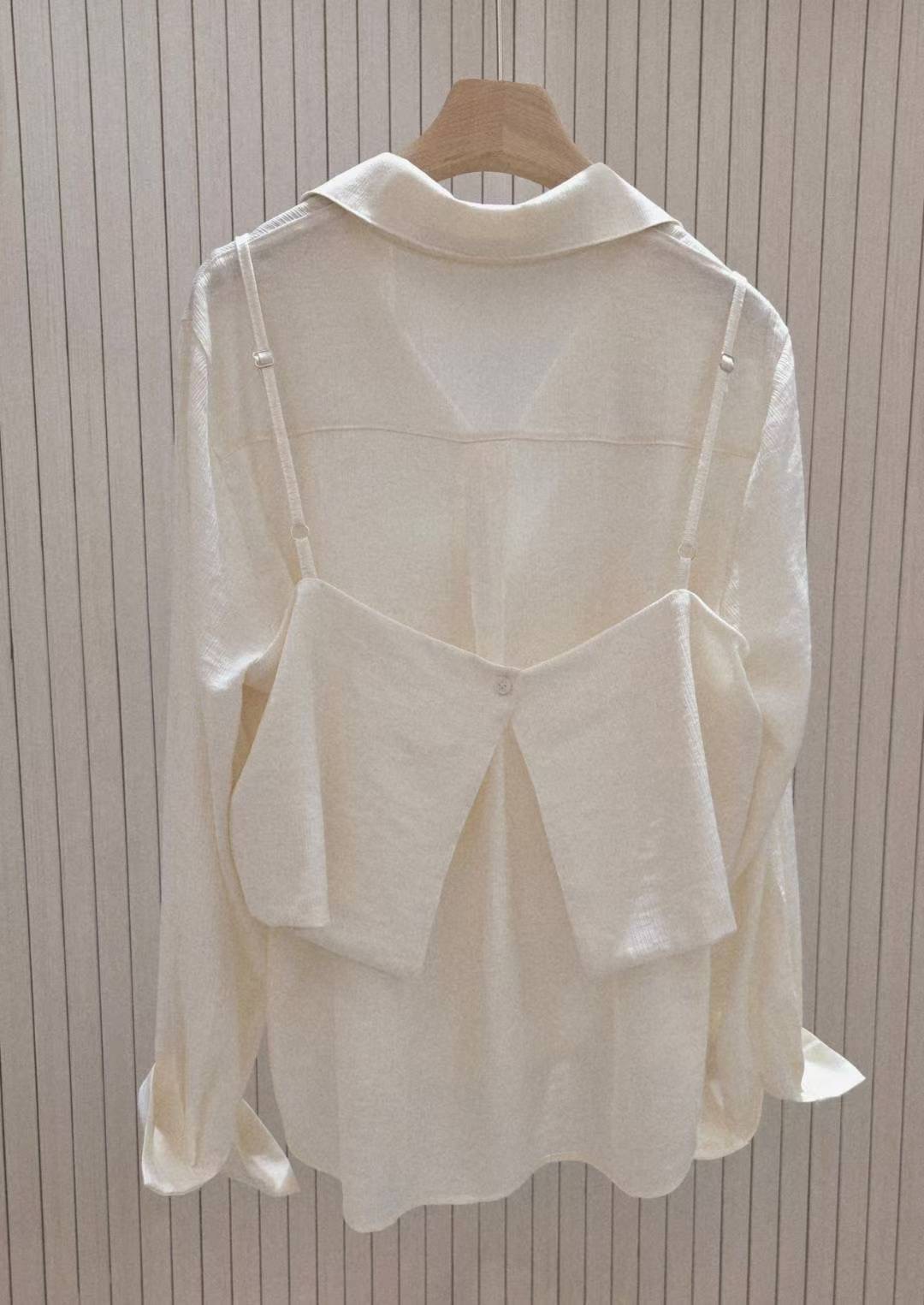 COCOS/ONE TOP韓國直郵㊣女士新款熱賣時尚25秋冬襯衫蕾絲衫COCOS/ONE TOP襯衫/蕾絲衫